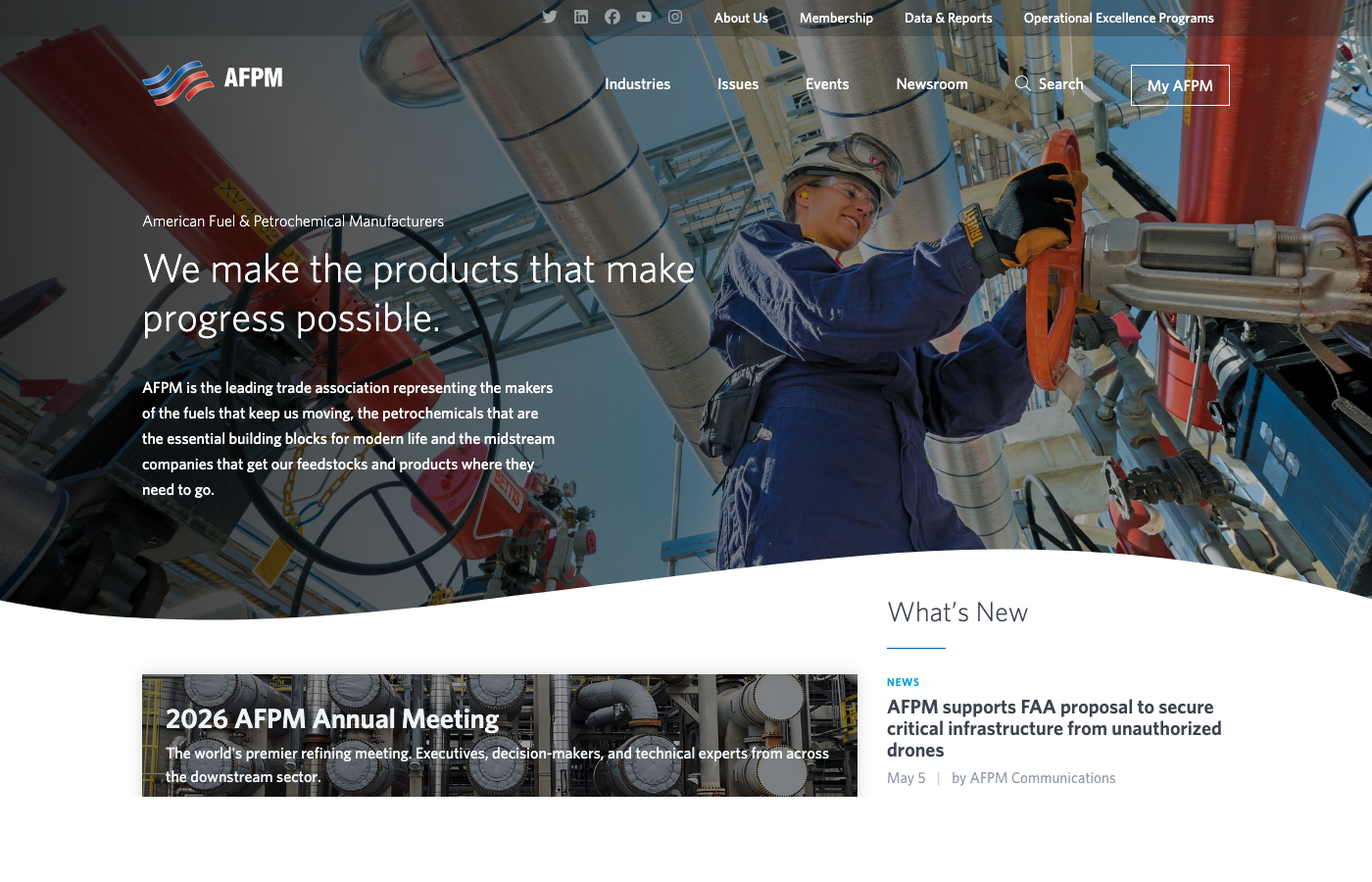 AFPM — American Fuel & Petrochemical Manufacturers