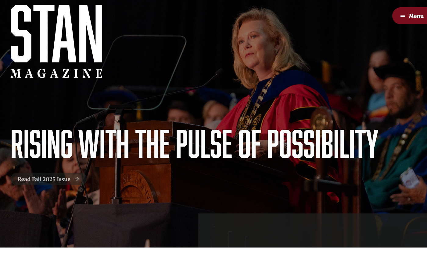 Stan State Magazine — California State University Stanislaus